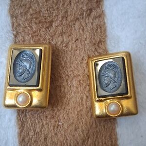 Vintage Roman soldiers earrings.